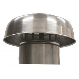Aluminium Mushroom Cowl Roof Vent - 125mm